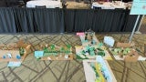 Display of student models.