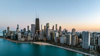 Skyline of downtown Chicago