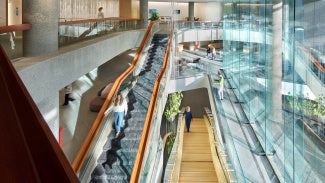 GCAD's interior